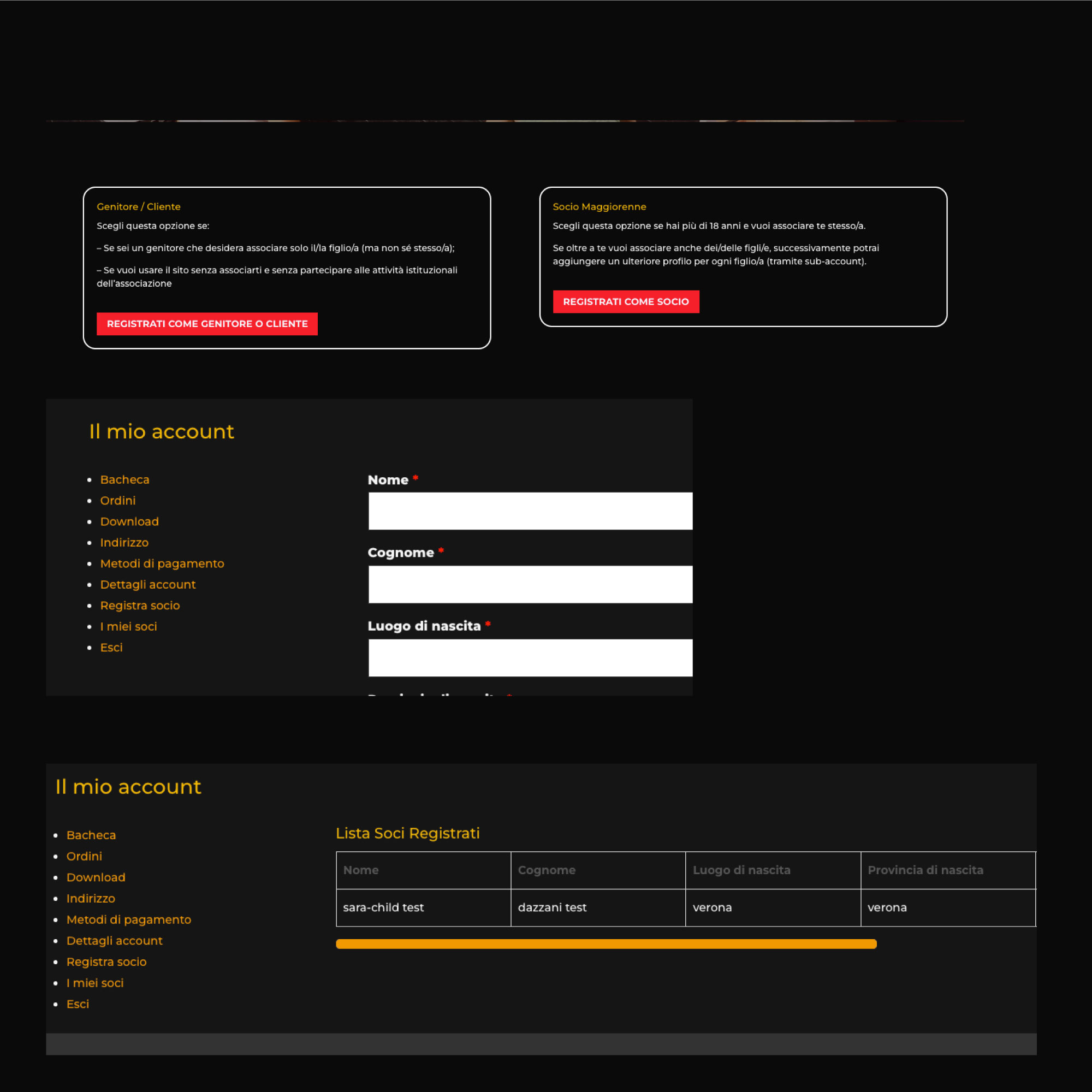 agenzia seo web design studio wolfdazz sara dazzani grafica siti internet siti web ecommerce hosting aruba iubenda gdpr volantini brochure cataloghi associazioni organizzazione volontariato odv ong